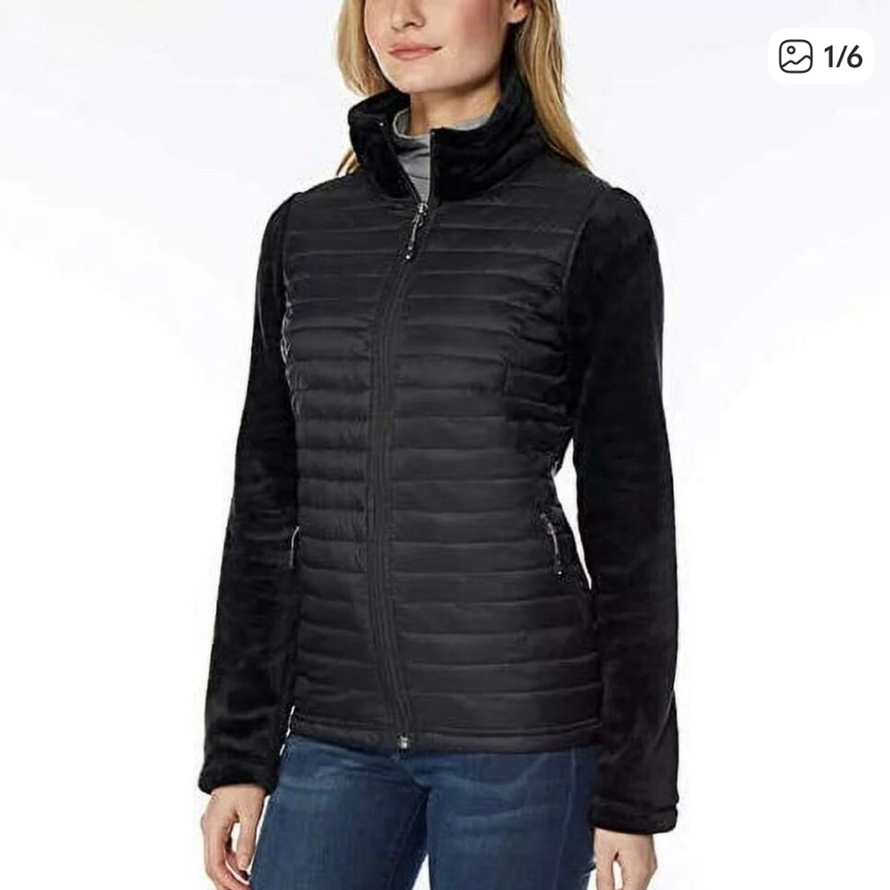 32 Degrees Women's Black Puffer Jacket